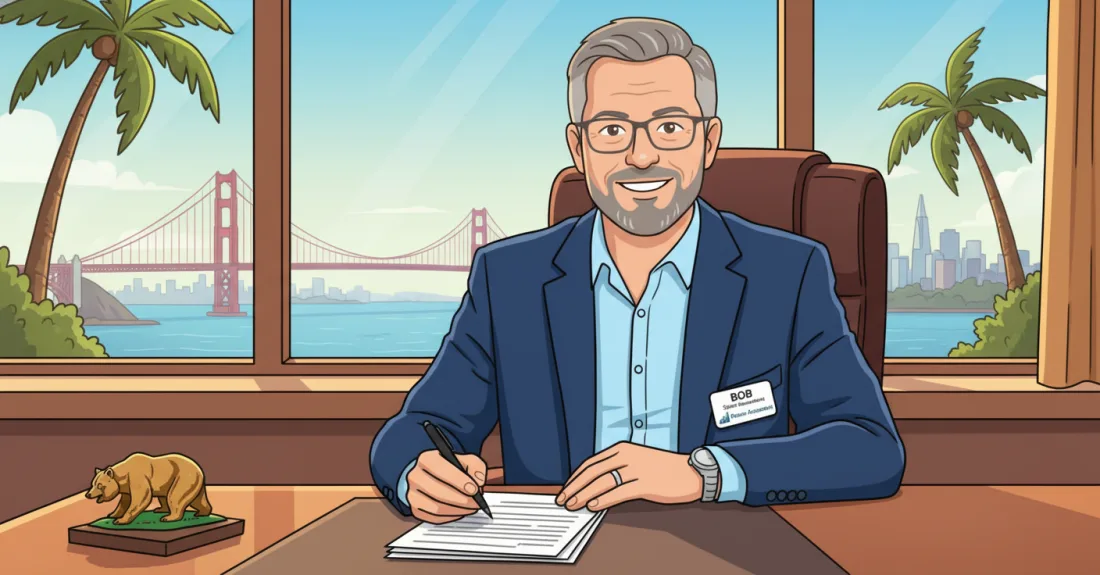 Bob, your AI accountant, in California