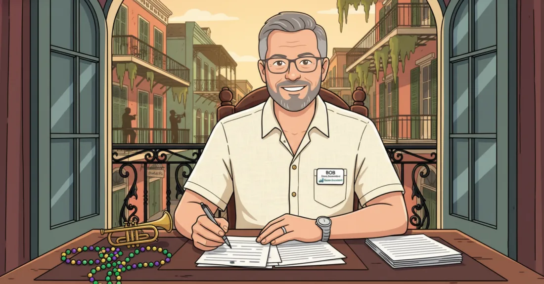 Bob, your AI accountant, in Louisiana